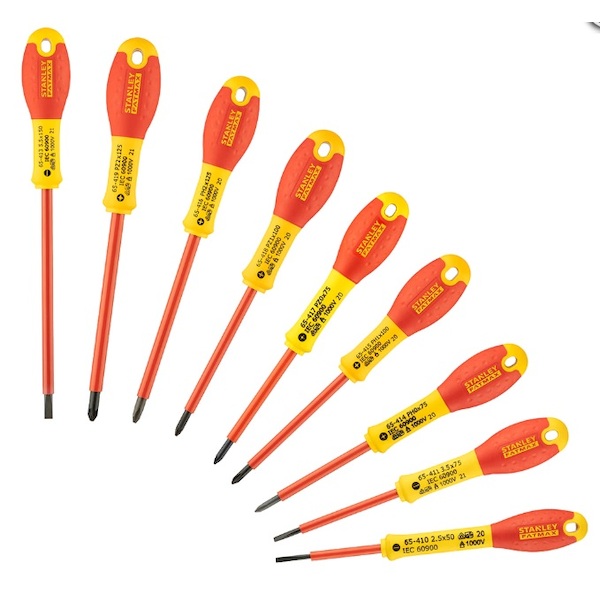 STANLEY FMHT62573-0 sada šroubováků 1000V FatMax 10dílná