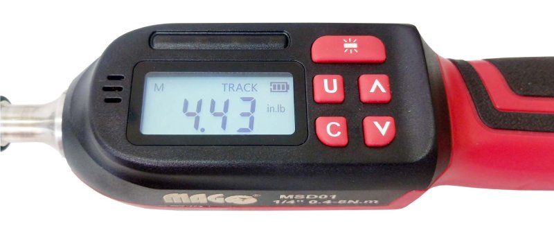 MAGG MSD01 momentový šroubovák digitální 2-24 Nm 1/4" Obrázek