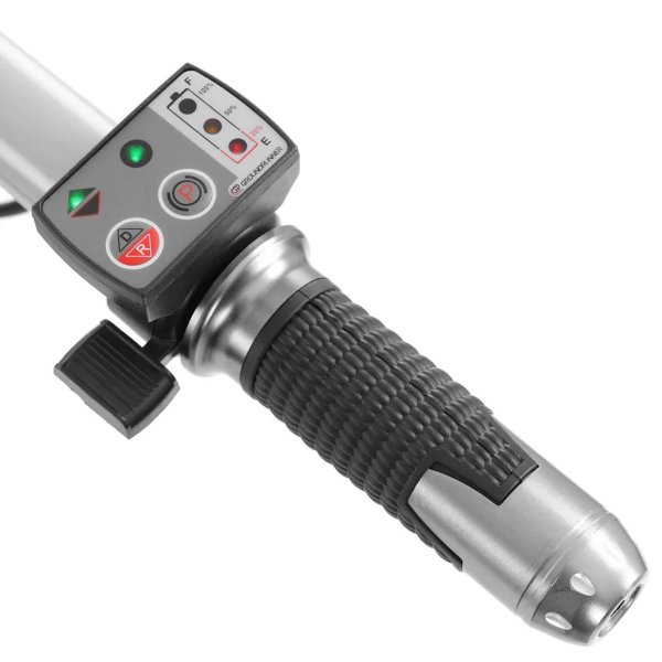 HECHT 2623 aku stavební kolečko s výklopnou korbou 100 lit. 260kg 24V tříkolové Obrázek