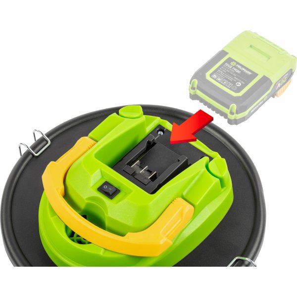 FIELDMANN FDU 70705-0 aku separátor popela 20V LiIon FAST POWER 20V 41015118 bez aku Obrázek