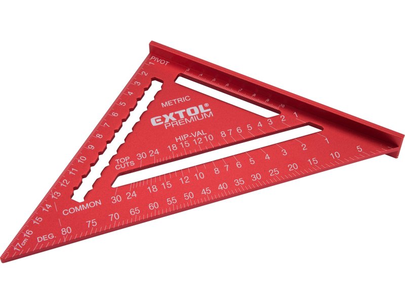 EXTOL PREMIUM 8825100 úhelník tesařský - truhlářský víceúčelový, 180mm, kov Obrázek