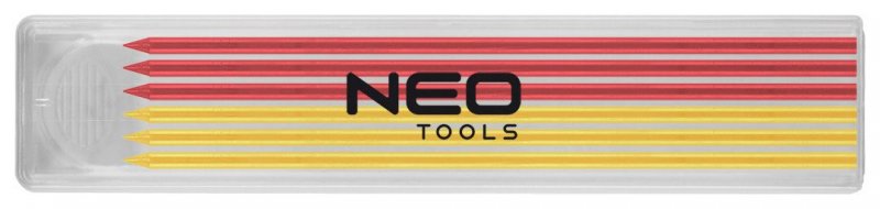NEO TOOLS 13-816 tužka stolařská 165mm vysouvací + držák a 12ks tuh Obrázek