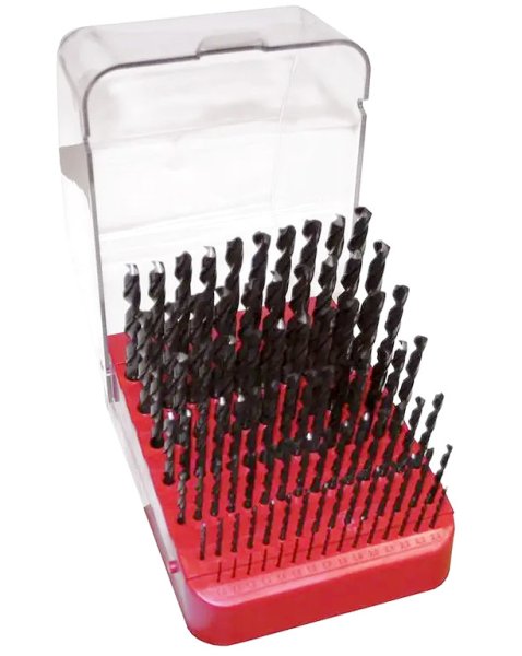 Sada vrtáků 1-10x0.1mm 91ks tvářené HSS 221121 STIM ZET - SV1121RNHSS-91PP Obrázek