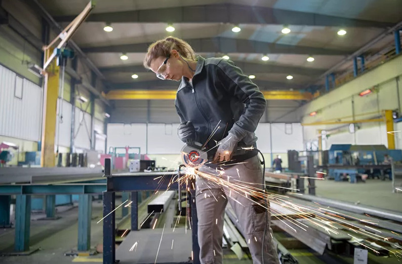 BOSCH GWS 17-125 S 1700W úhlová bruska s regulací výkonu / KickBack / SoftStart Obrázek