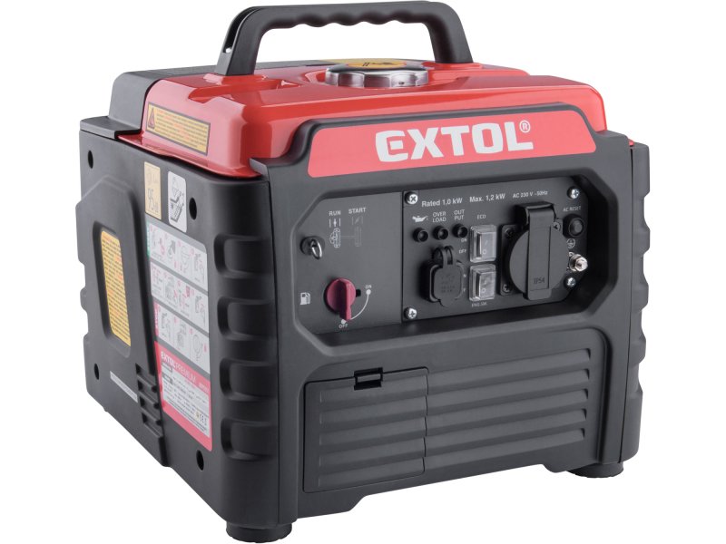 EXTOL PREMIUM 8895551 elektrocentrála digitální invertorová 1,2kW