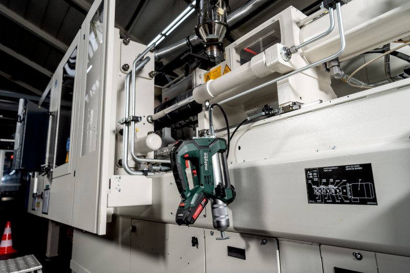 METABO FP 18 LTX (2x2Ah) akumulátorový mazací lis Obrázek