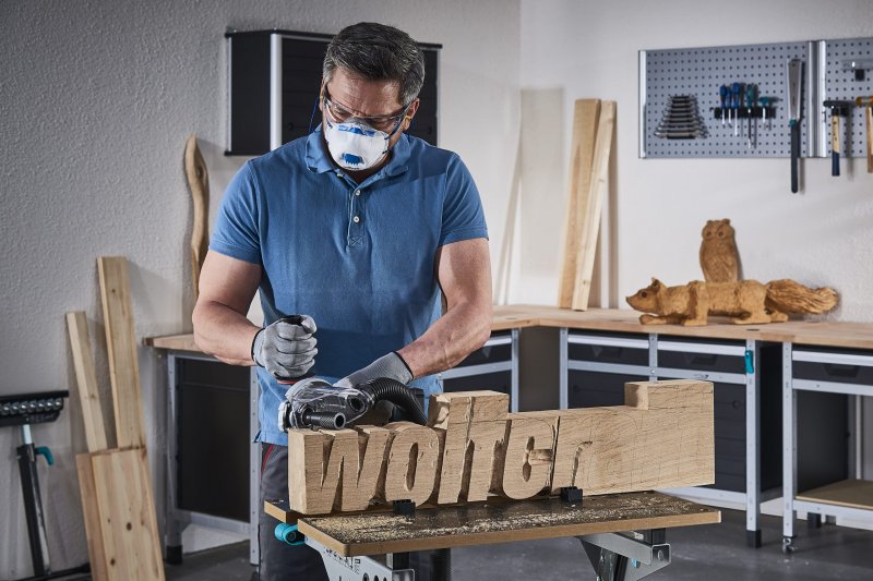 WOLFCRAFT 4385000 válcová rašple do úhlové brusky Obrázek