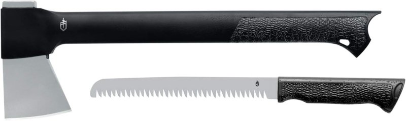 GERBER Gator Combo Axe II sekera s integrovanou pilkou Obrázek