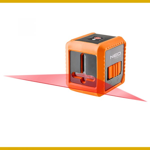NEO TOOLS 75-100 křížový samonivelační laser 10m s červeným paprskem Obrázek