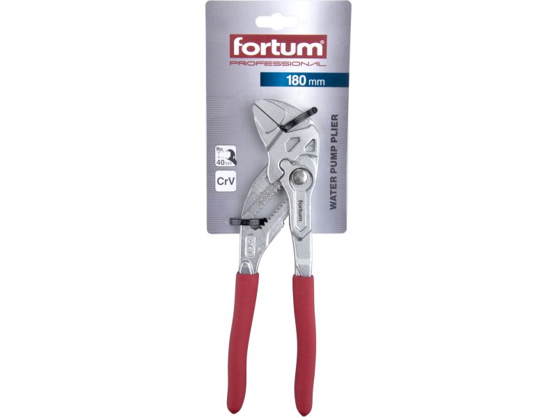 FORTUM 4770211 klíč klešťový stavitelný 180mm CrV Obrázek