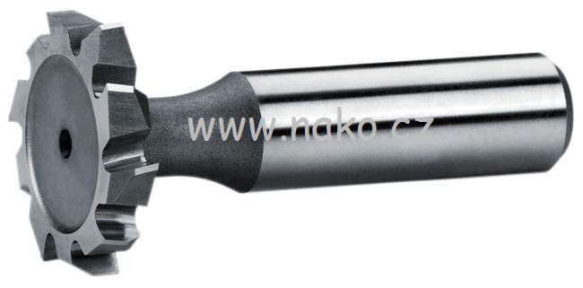 Fréza tvarová pro drážky úsečových per F320100 19x4 mm ČSN 222185