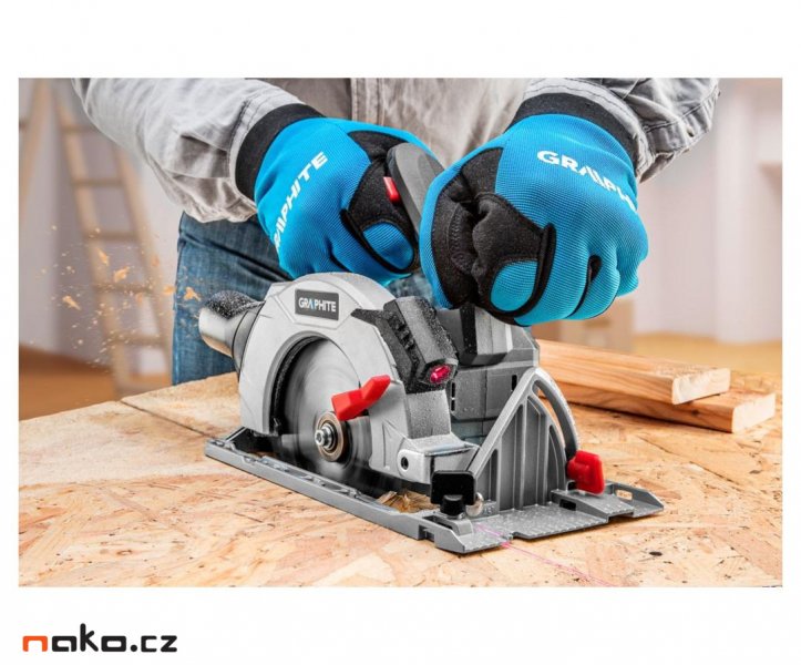 GRAPHITE ENERGY+ 58G008 aku kotoučová pila 150mm 18V LiIon bez akumulátoru Obrázek