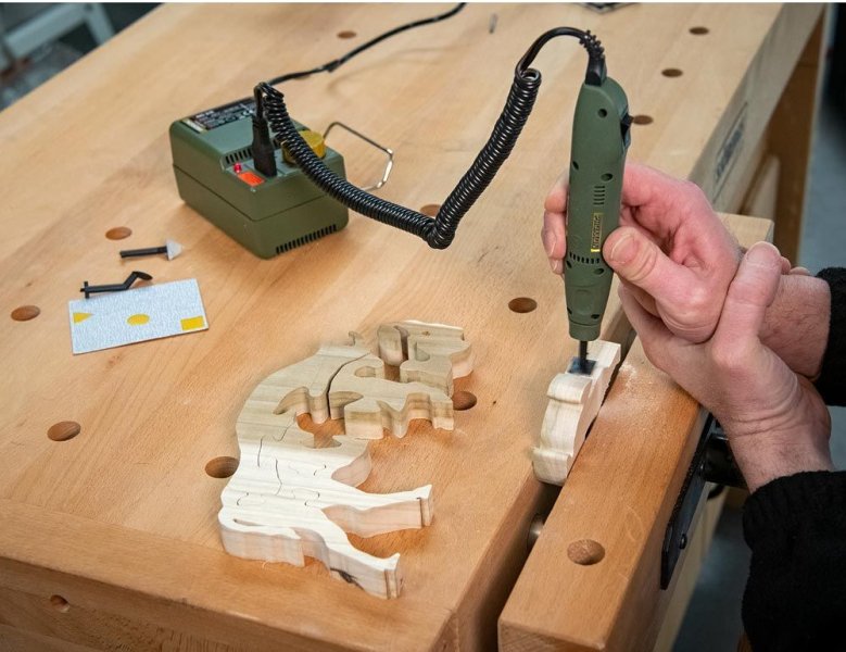 PROXXON PS 13 jemná vibrační tužková bruska přímá 12V 28594 Obrázek