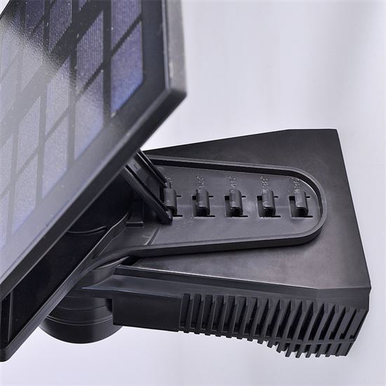 SOLIGHT WO772 LED solární osvětlení se senzorem, 8W, 600lm, Li-on, černá Obrázek