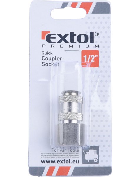 EXTOL PREMIUM 8865116 rychlospojka vzduchová s G 1/2" vnitřním závitem Obrázek