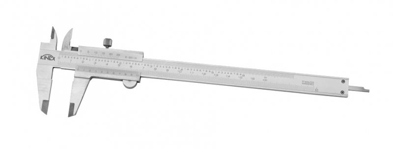 KINEX měřítko posuvné 160/0.02 s hloubkoměrem, aretace šroubkem 251238, 6000-25