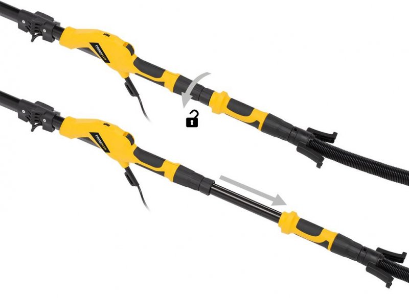 POWERPLUS POWX0479 teleskopická bruska na sádrokarton - žirafa, 1050W Obrázek