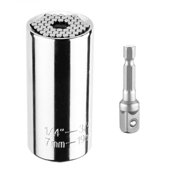 GRAPHITE 55H224 hlavice nástrčná univerzální 3/8" 7-19mm s adaptérem Obrázek