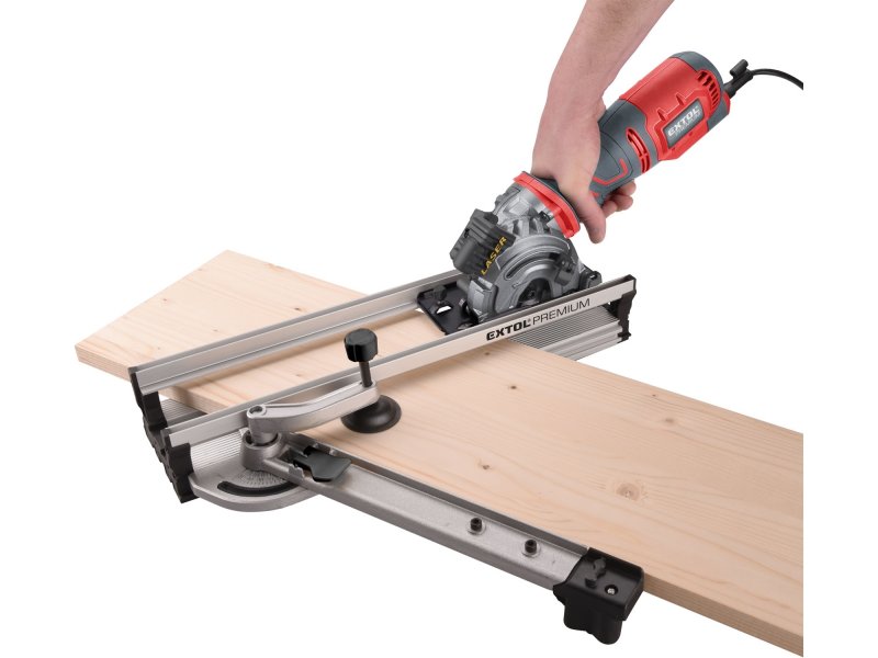 EXTOL PREMIUM 8893023 kotoučová zanořovací pila s laserem 89mm 705W Obrázek