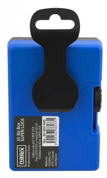 NAREX 35-Bit Box SUPER LOCK 35dílná sada bitů a magnetických držáků Obrázek