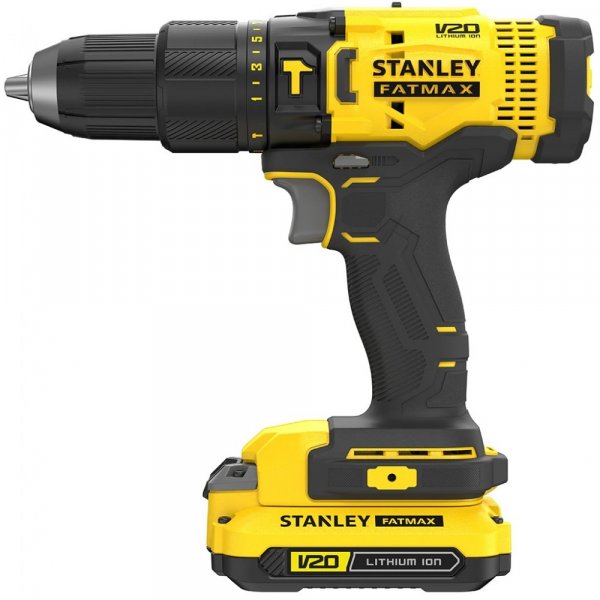 STANLEY SFMCD711C2K FatMax V20 aku vrtačka s příklepem (2x1,5Ah) Obrázek