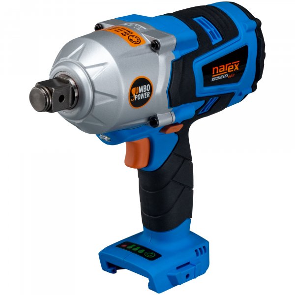 NAREX ASR 600-3HTB BASIC BOX aku rázový bezuhlíkový utahovák 3/4" JUMBO POWER 60V bez aku Obrázek