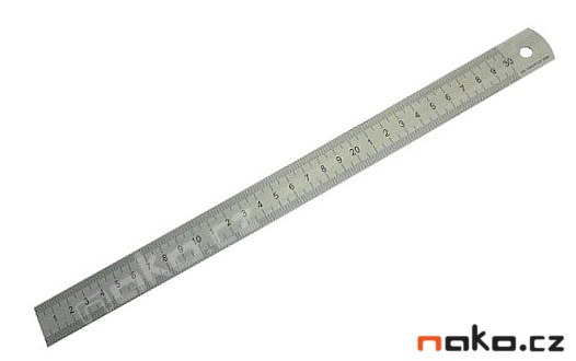 Měřítko ocelové 300mm KINEX 251125, síla 1mm(1022)