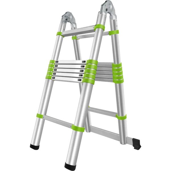 FIELDMANN FZZ 4006 hliníkový teleskopický žebřik / štafle 4,4 / 2,2m 50001672