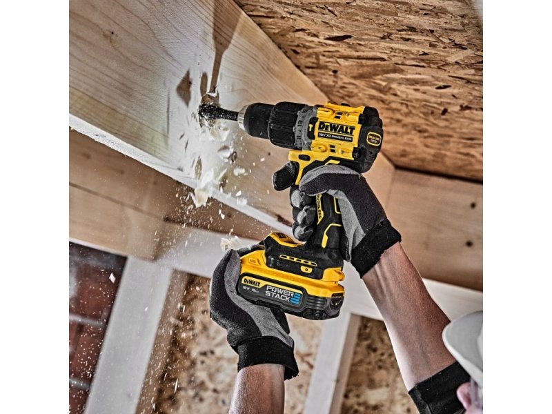 DeWALT DCD805H2T (PowerStack) aku vrtačka s příklepem (2x5Ah) Obrázek