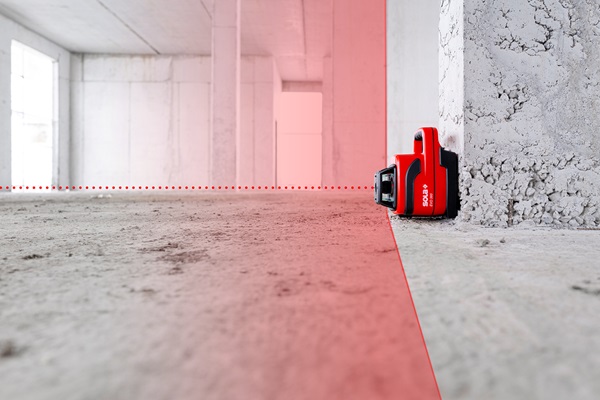 SOLA EVO 360 PROFESSIONAL samonivelační rotační laser s přijímačem Obrázek