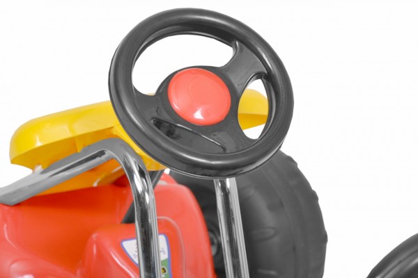 HECHT 59788 dětské šlapadlo motokára červená/žlutá Obrázek