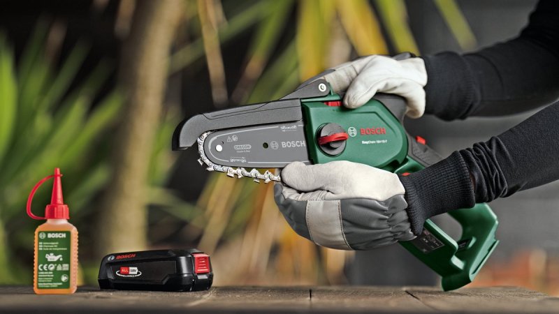 BOSCH EasyChain 18V-15-7 (1x2,5Ah) aku řetězová pila na větve Power for ALL Obrázek