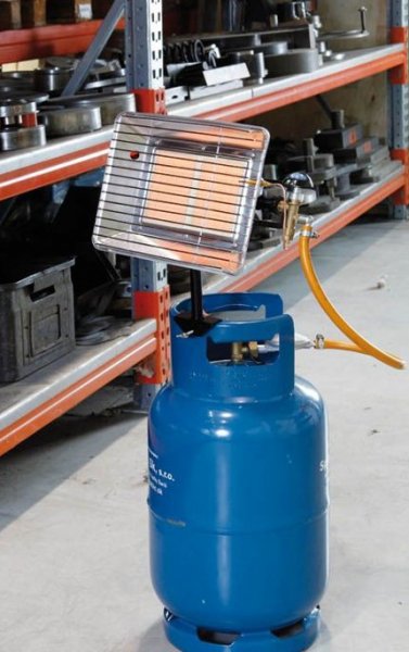 MEVA TB01005P plynový teplomet BRI 3,45kW piezo Obrázek