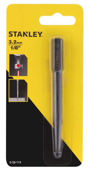 STANLEY 0-58-114 průbojníků  s vroubkovaným povrchem 3,2x101mm Obrázek