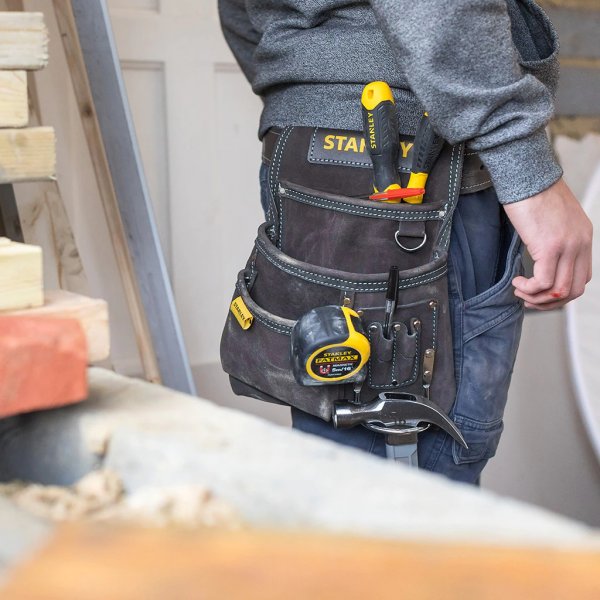 Pouzdro na nářadí opaskové kožené Stanley Obrázek