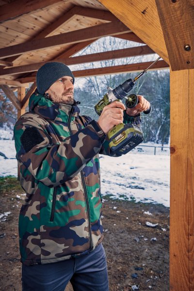 NAREX CSP 13-2 Basic (verze bez aku) příklepová aku vrtačka Camouflage 20V Obrázek