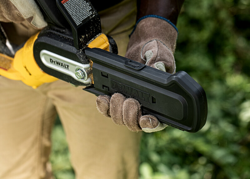 DeWALT DCMPS520P1 18V (1x5Ah) aku prořezávací pila Obrázek