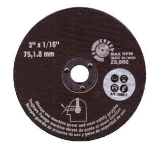 BGS 3286-1 kotouč řezný 75x9,7x1,8mm Obrázek