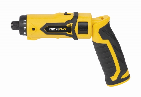 POWERPLUS POWX00410 aku šroubovák 7,2V Li-Ion 1,3Ah + příslušenství Obrázek