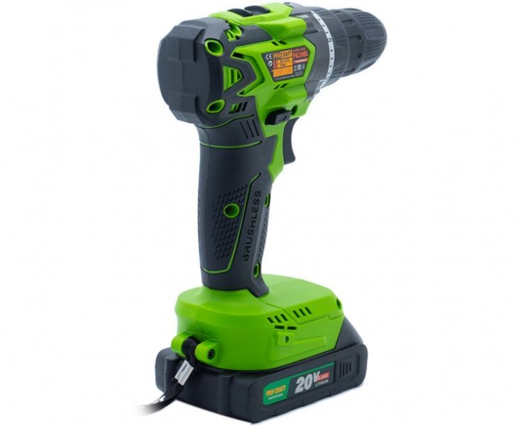PROCRAFT PA20BL aku vrtačka LiIon 20V 2x 2Ah Obrázek