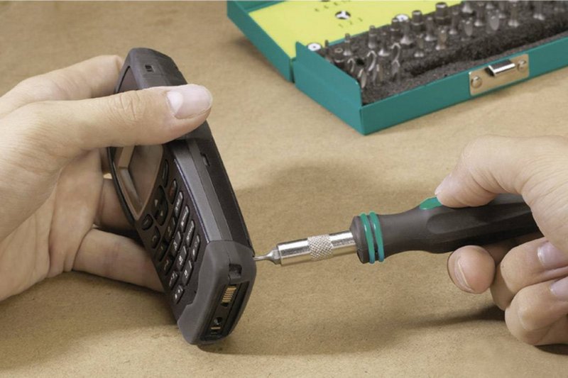 WOLFCRAFT 1386000 sada speciálních bezpečnostních bitů 1/4" s držákem, 31 ks Obrázek