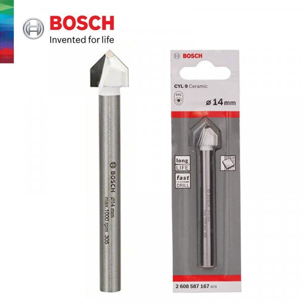 Bosch 2608587167 vrták na dlaždice 14x90mm CYL-9 Ceramic