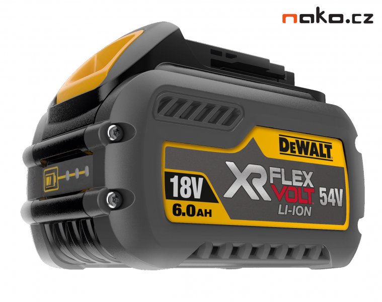 DeWALT DCB118T2 FlexVolt 54V sada nabíječka DCB118 + 2x akumulátor 6,0 Ah Obrázek