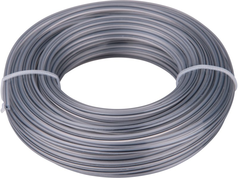 EXTOL PREMIUM 8870914 žací struna čtverec s jádrem do křovinořů 2,4mm x15m, PA66