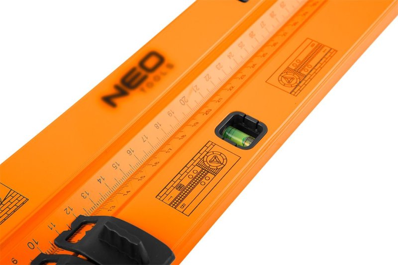 TOPEX NEO TOOLS 72-225 multifunkční úhloměr stavitelný 500mm s tužkou, 2 libely Obrázek