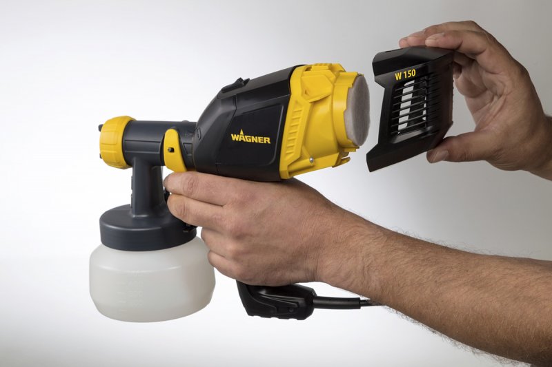 WAGNER W 150 stříkací pistole HVLP Wood & Metal Sprayer 2359328 Obrázek