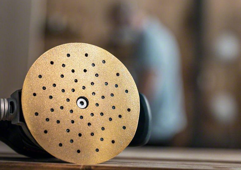 BOSCH brusný výsek suchý zip 150mm G100 EXPERT C470 s více otvory 2608901138 Obrázek