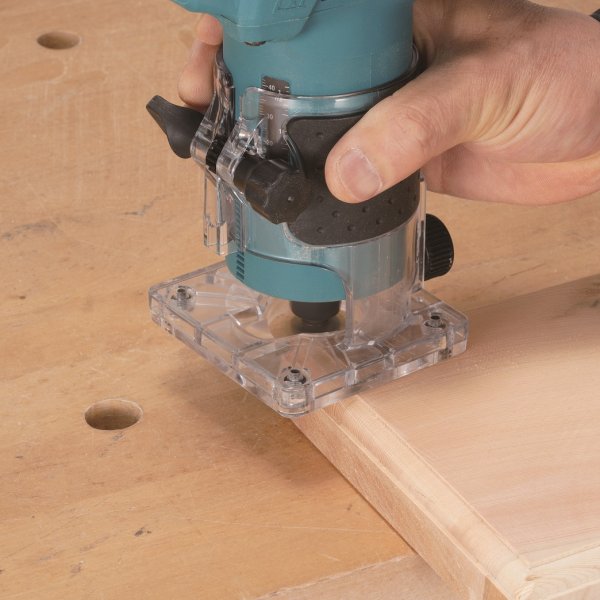 MAKITA DRT52Z aku jednoruční frézka Li-ion LXT 18V, bez aku Z Obrázek