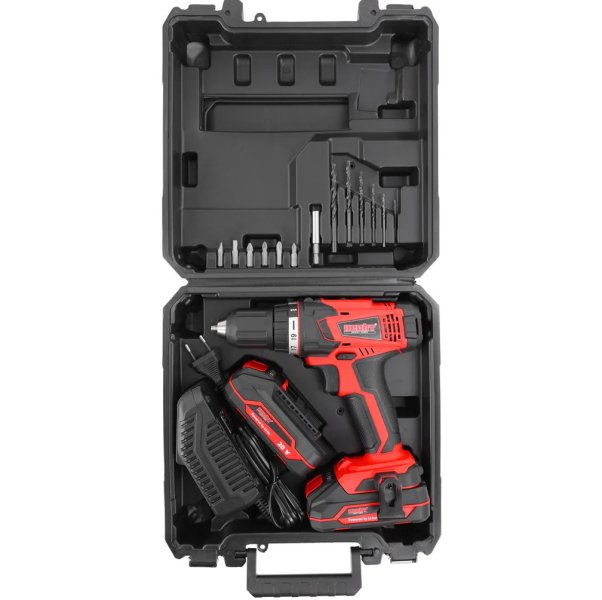 HECHT 1277 aku vrtačka Li-Ion 20V 2x2Ah Obrázek