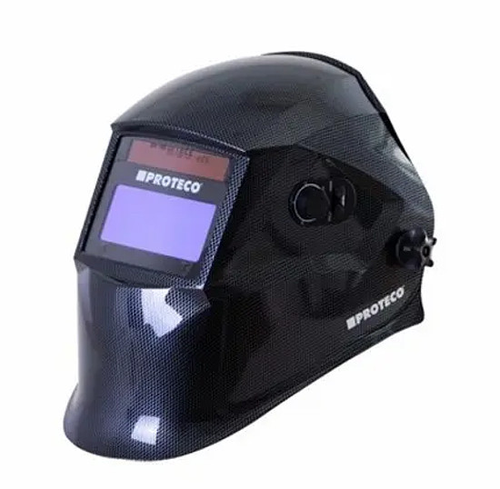 PROTECO P850RM-C kukla svářecí samostmívací s karbonovým povrchem Obrázek